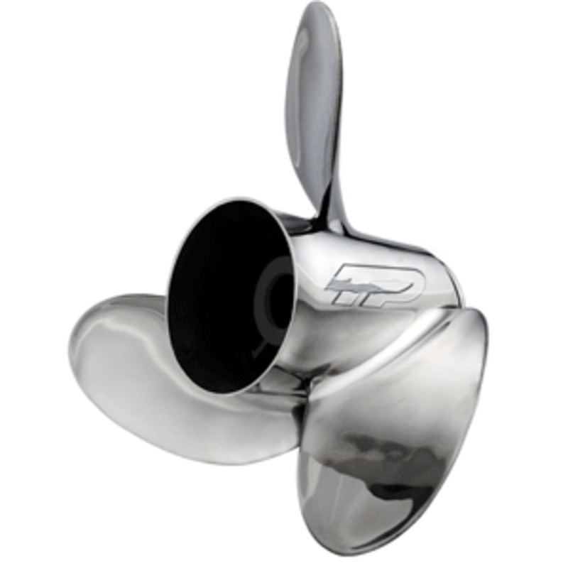 Turning Point Express EX-1417-L Stainless Steel Left-Hand Propeller – 14.25 x 17 – 3-Blade