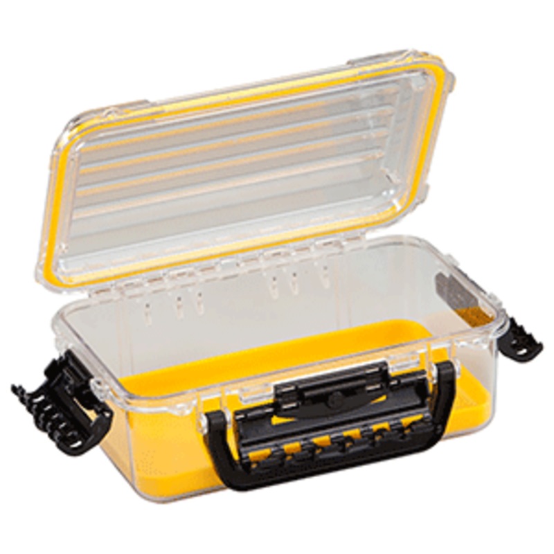 Plano Waterproof Polycarbonate Storage Box – 3600 Size – Yellow/Clear