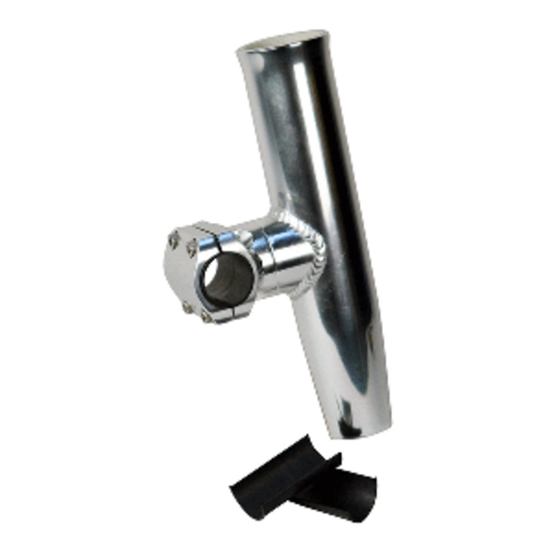 C.E. Smith Adjustable Mid Mount Rod Holder Aluminum 1-1/4″ or 1-5/16″ w/Sleeve & Hex Key