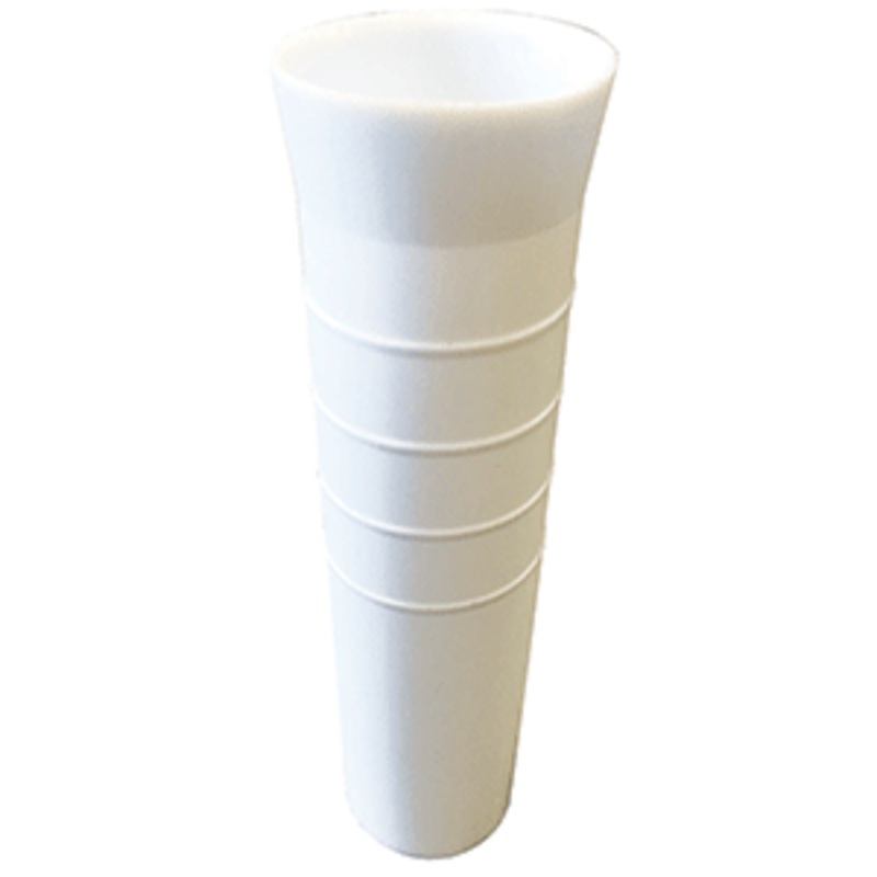 Tigress 10″ Flared Vinyl Replacement Insert Liner – White