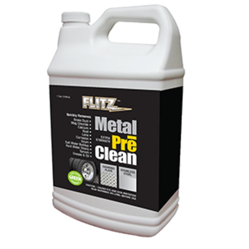 Flitz Metal Pre-Clean – All Metals Including Stainless Steel – Gallon Refill