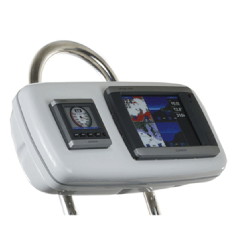 NavPod GP1040-04 SystemPod Pre-Cut f/Garmin 5008/5208 & 1 Instrument f/9.5″ Wide Guard