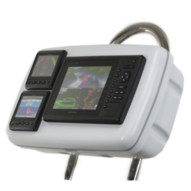 NavPod GP1088 SystemPod Pre-Cut f/Garmin 820/820xs/840xs & 2 Instruments f/9.5″ Wide Guard