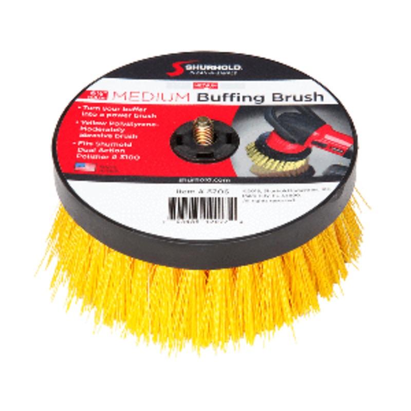 Shurhold 6-1/2″ Medium Brush f/Dual Action Polisher