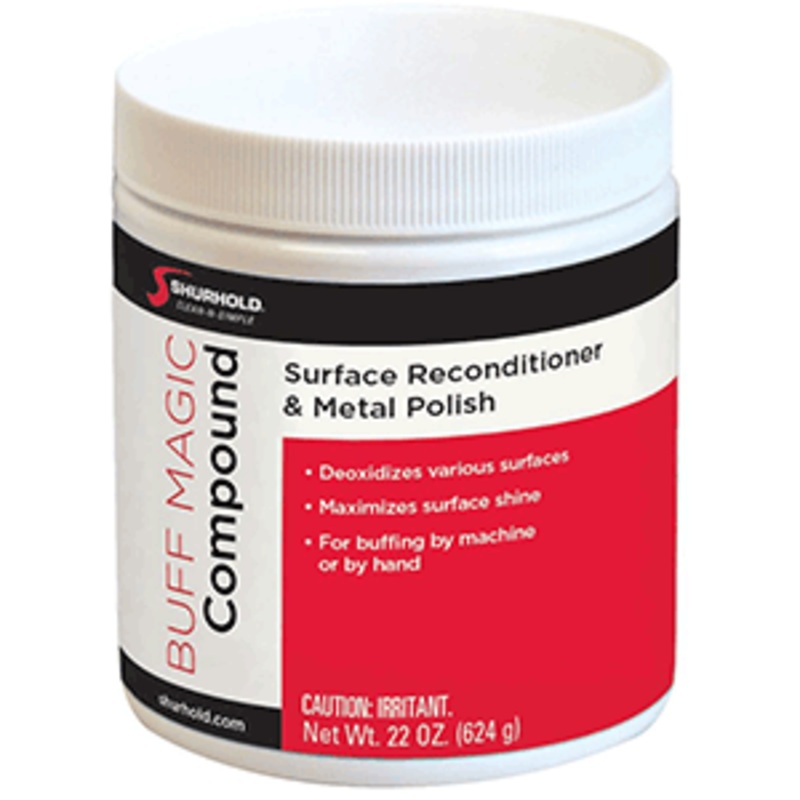 Shurhold Buff Magic Compound Surface Reconditioner & Metal Polish – 22oz