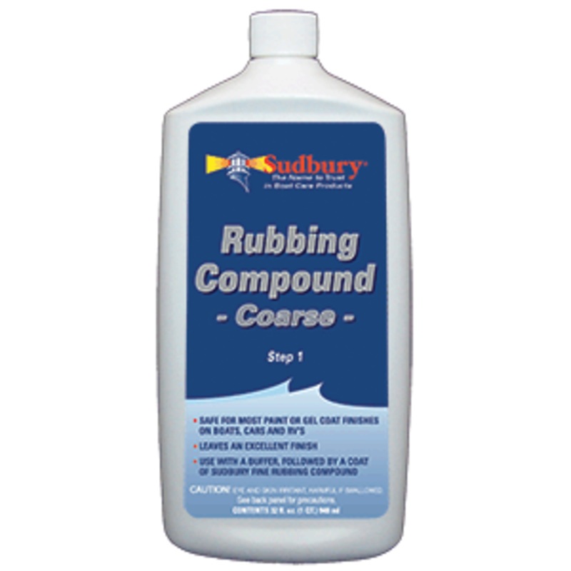 Sudbury Rubbing Compound Coarse – Step 1 – 32oz Fluid