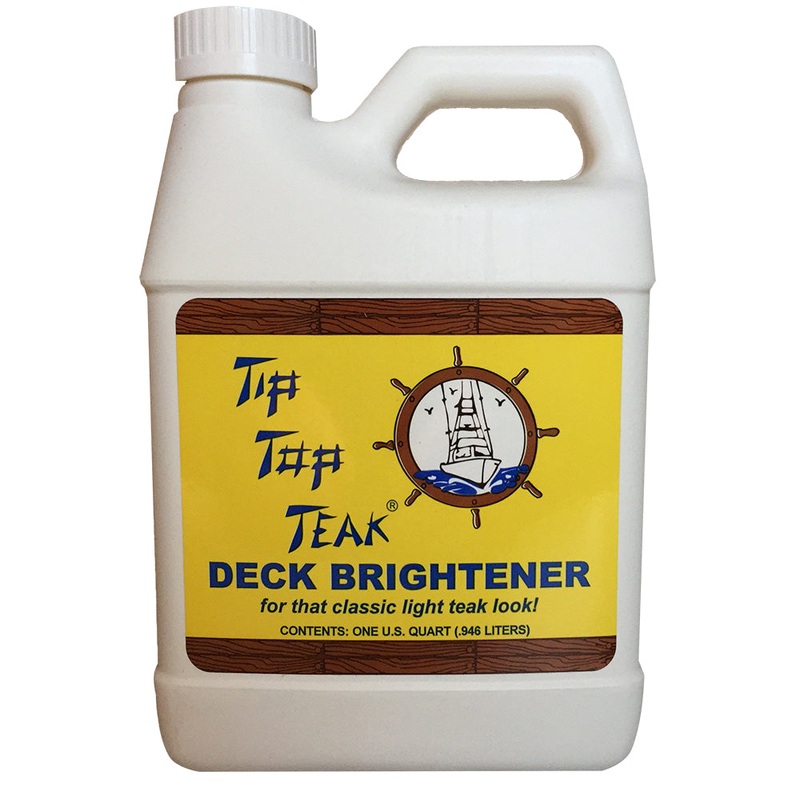 Tip Top Teak Deck Brightener – Quart