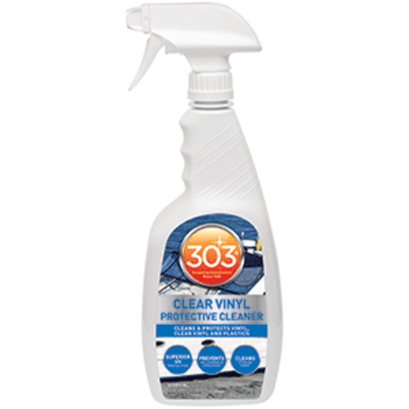 303 Marine Clear Vinyl Protective Cleaner w/Trigger Sprayer – 32oz