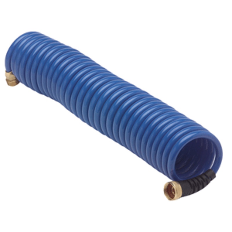 HoseCoil Blue Hose w/Flex Relief – 25′