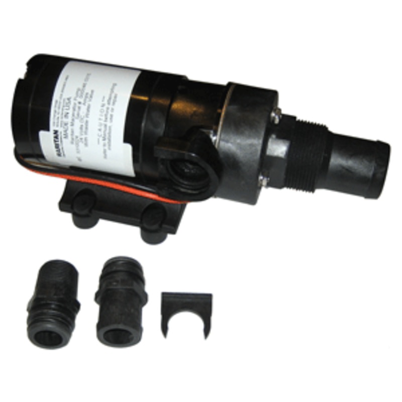 Raritan Macerator Pump – 24v w/Barb Adapter