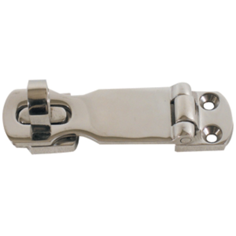 Whitecap 90 Mount Swivel Safety Hasp – 316 Stainless Steel – 3″ x 1-1/8″
