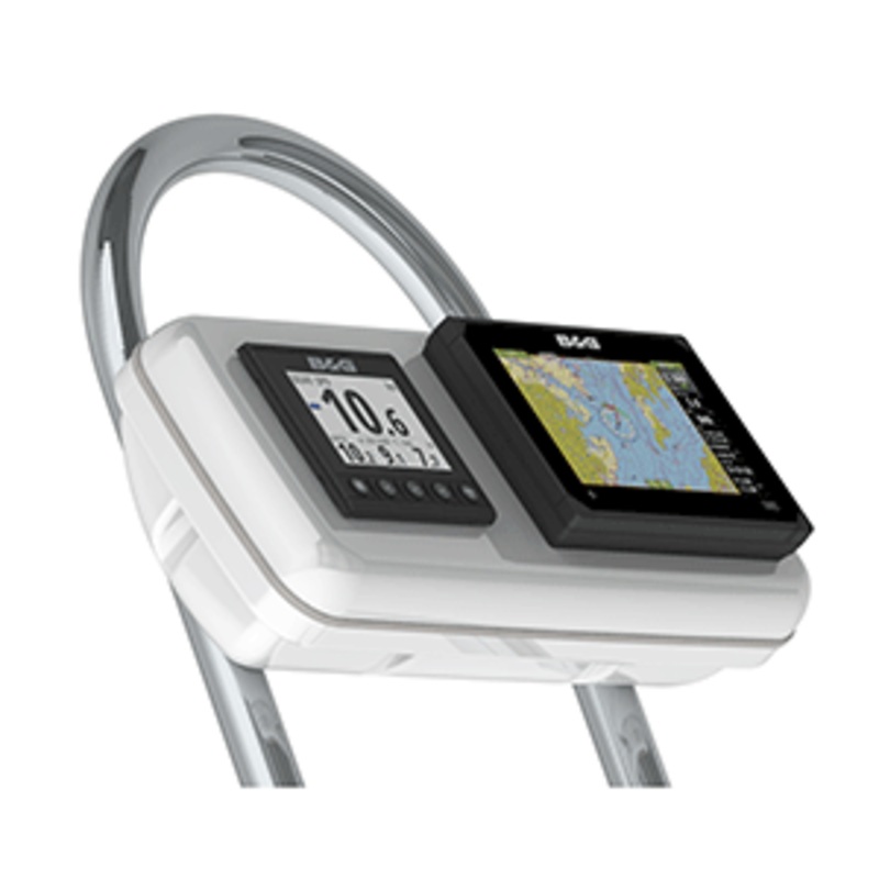 NavPod GP2500-17 SystemPod Pre-Cut f/Simrad GO7/B&G Vulcan 7 & 1 Instrument f/12″ Wide Guard