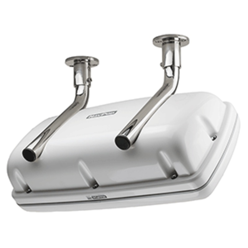 NavPod SystemPod Pre-Cut Simrad GO9/B&G Vulcan9 & 1 Instrument (Simrad IS42/B&G Triton2;/AP44 Square Hole) f/9.5″ Wide Guard