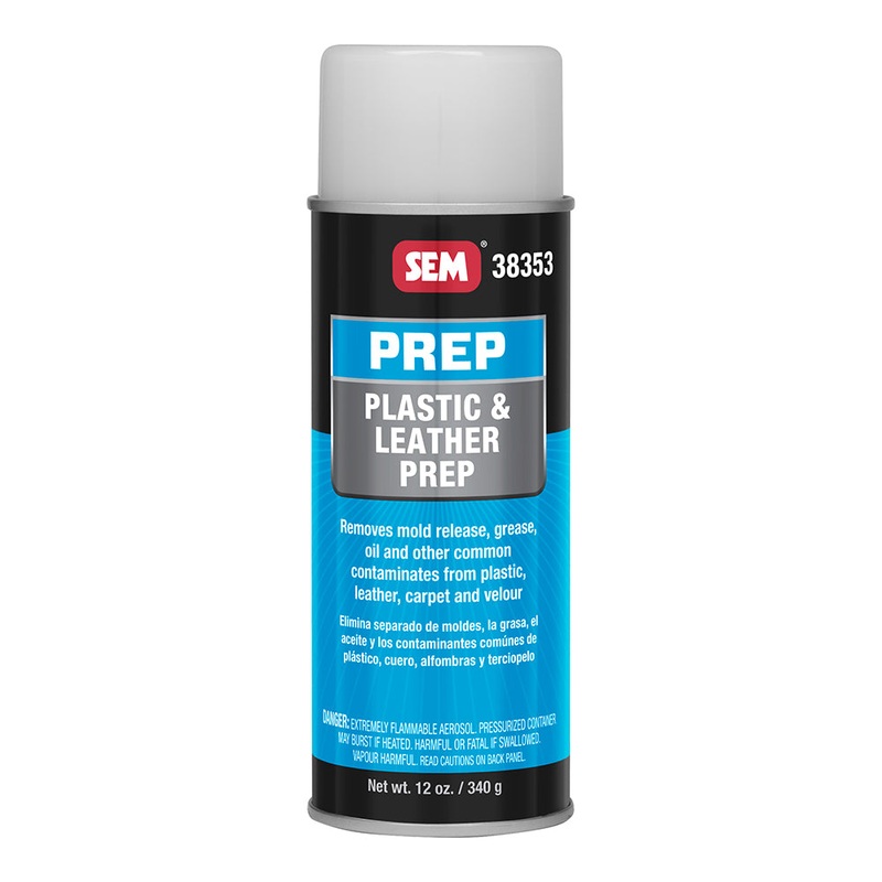 SEM Plastic & Leather Prep – 12oz