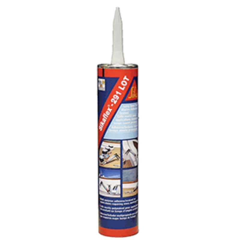 Sika SikaBiresin 291 LOT Slow Cure Adhesive & Sealant 10.3oz(300ml) Cartridge – White