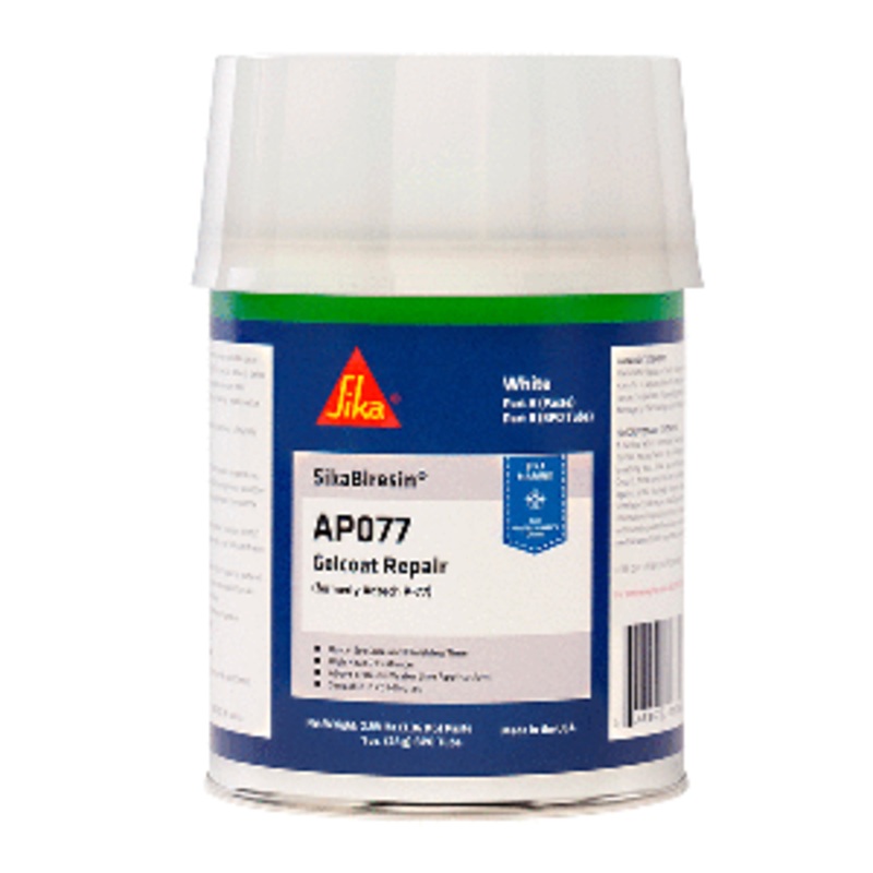 Sika SikaBiresin AP077 + BPO Cream Hardener – White – Quart