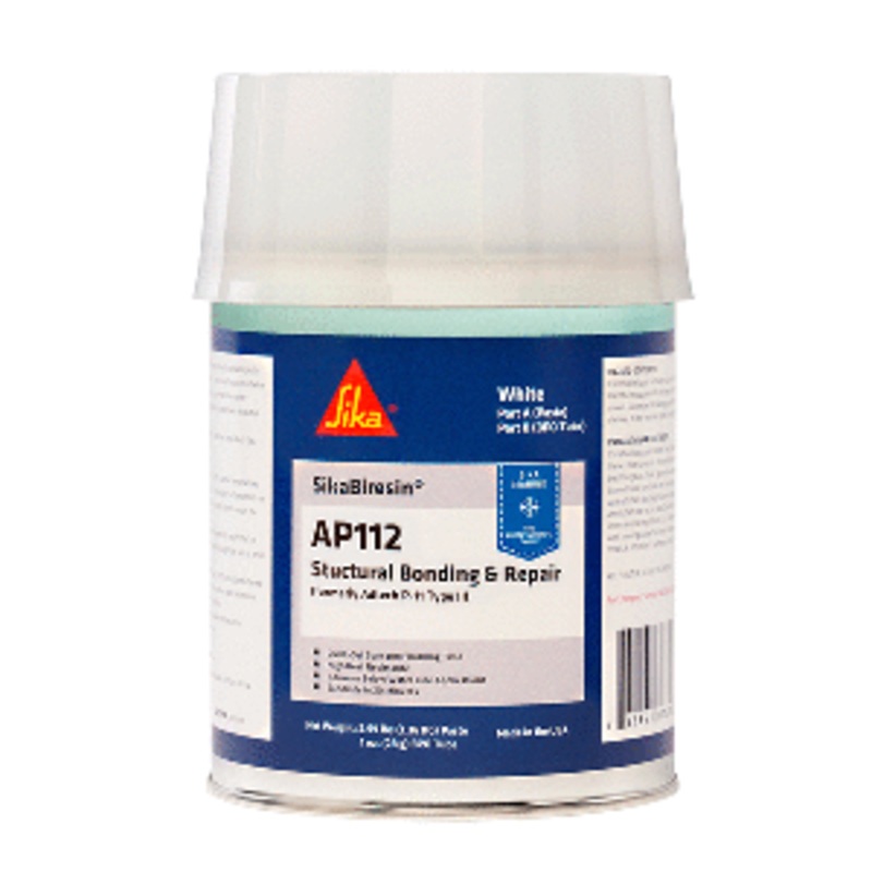 Sika SikaBiresin; AP112 + BPO Cream Hardener – White – Quart