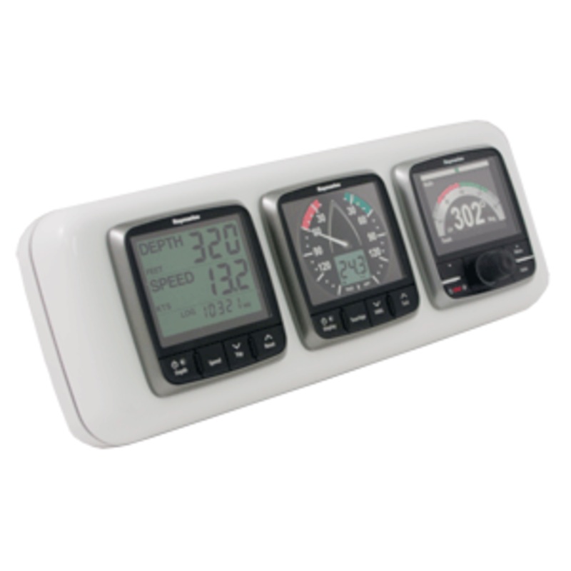 NavPod GP1301 InstrumentPod Precut w/3-3.6″ Holes f/9.5″ Guard