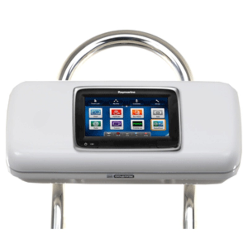 NavPod GP1523 SystemPod Pre-Cut f/Raymarine a75/a77/a78 Mounted In Center f/9.5″ Wide Guard