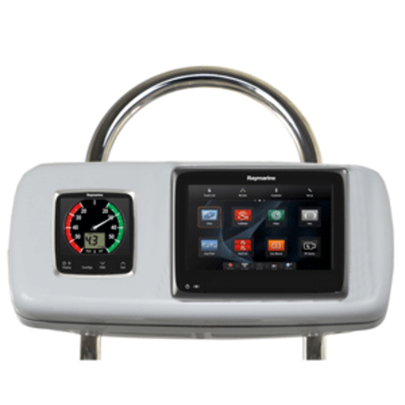 NavPod GP2040-14 SystemPod Pre-Cut f/Raymarine a95/a97/a98 & 1 Instrument f/12″ Wide Guard