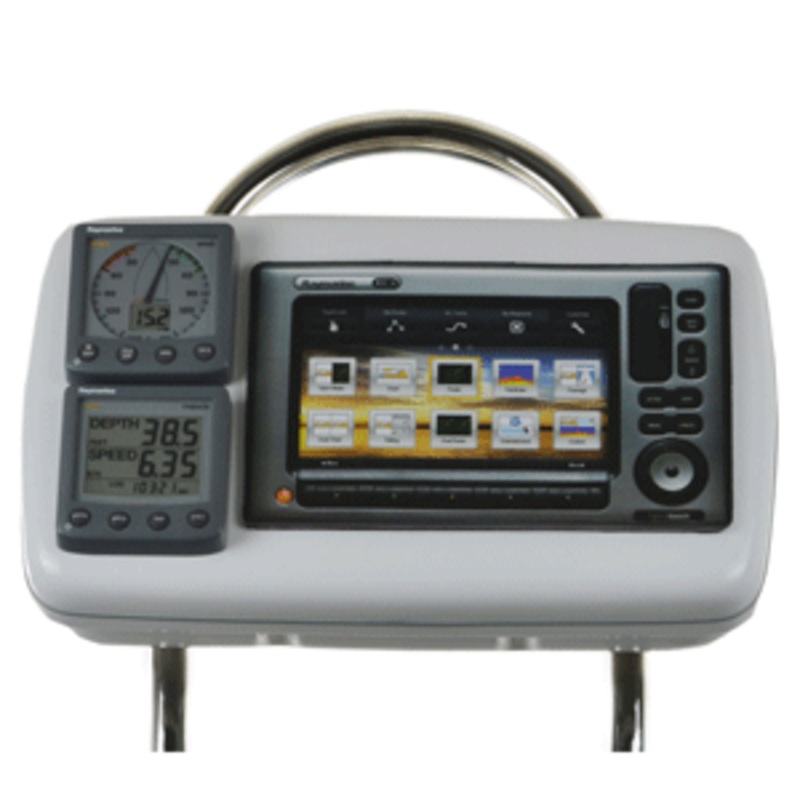 NavPod GP2081 SailPod Precut f/Raymarine C90W & E90W 2 ST60s f/12″ Guard