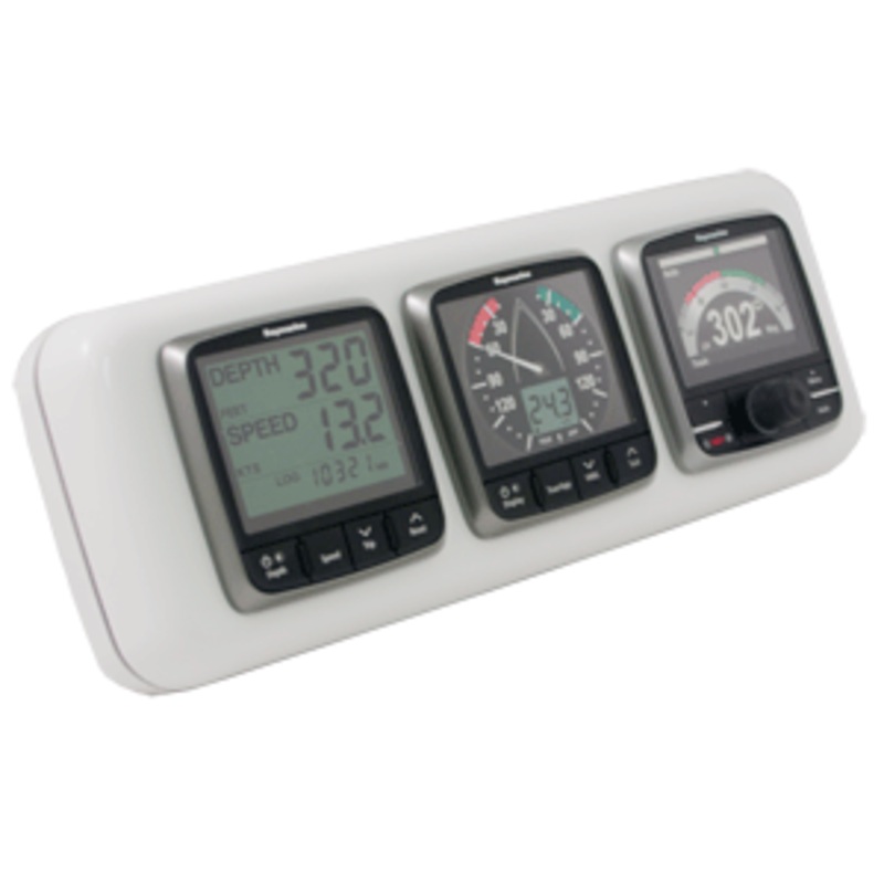 NavPod GP2301 InstrumentPod Precut w/3-3.6″ Holes f/12″ Guard