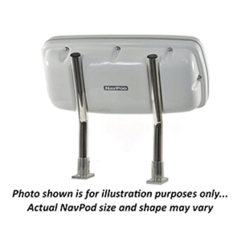 NavPod SystemPod Pre-Cut f/Garmin GPSMAP 942xs, 942, 922xs & 922 & 2 Instruments (3.6″ Holes) f/9.5″Wide Guard