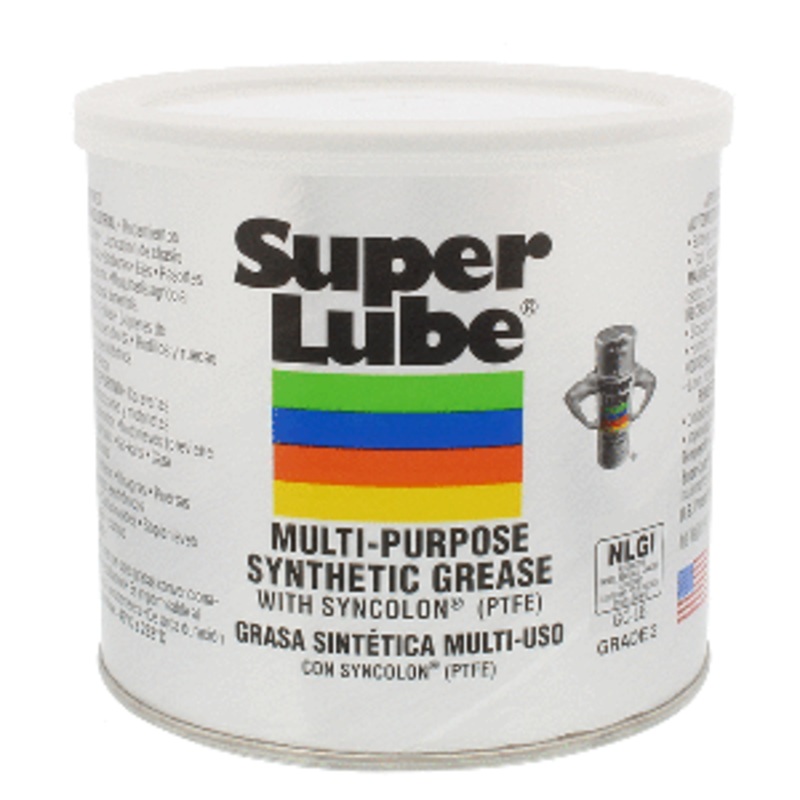 Super Lube Multi-Purpose Synthetic Grease w/Syncolon (PTFE) – 14.1oz Canister