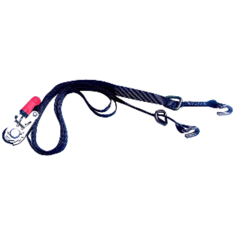 Rod Saver PWC Rubber Ratchet Gunwale Tie-Down – 1″ x 10′