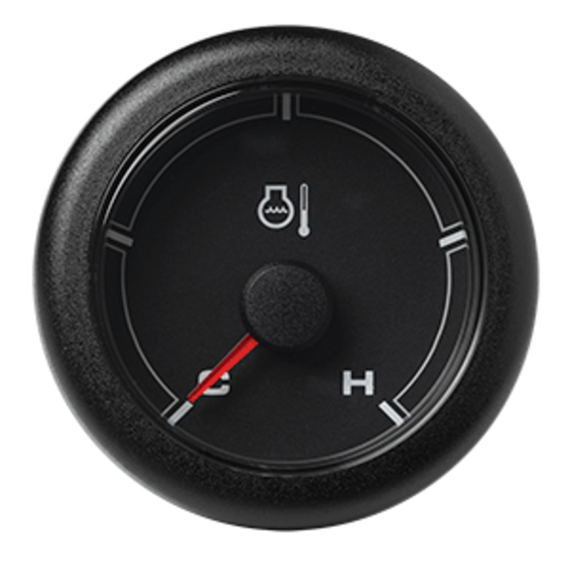 Veratron 52MM (2-1/16″) OceanLink Coolant Temperature Gauge (250F) – Black Dial & Bezel