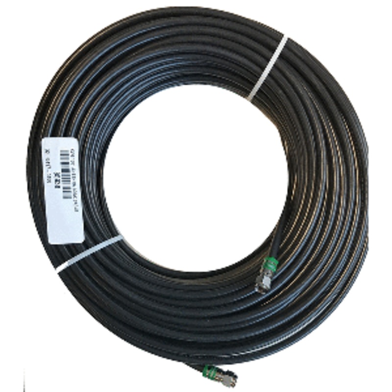 KVH 100′ RG-6 Coax Cable TV1, TV3, TV5, TV6 & UHD7 f/Connector Ends