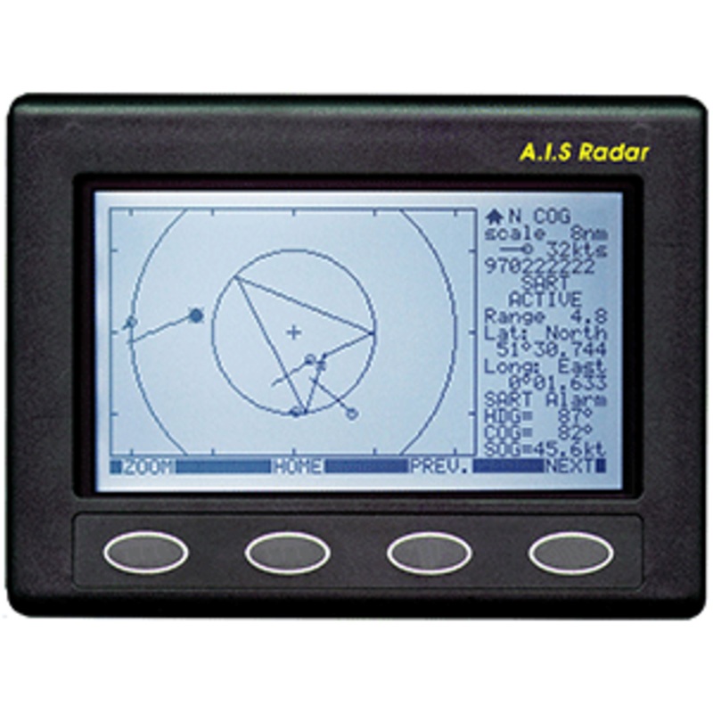 Clipper AIS Plotter/Radar – Requires GPS Input & VHF Antenna