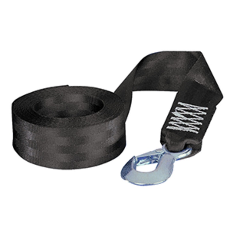 Fulton 2″ x 20′ Winch Strap w/Hook – 2,600lbs Max Load