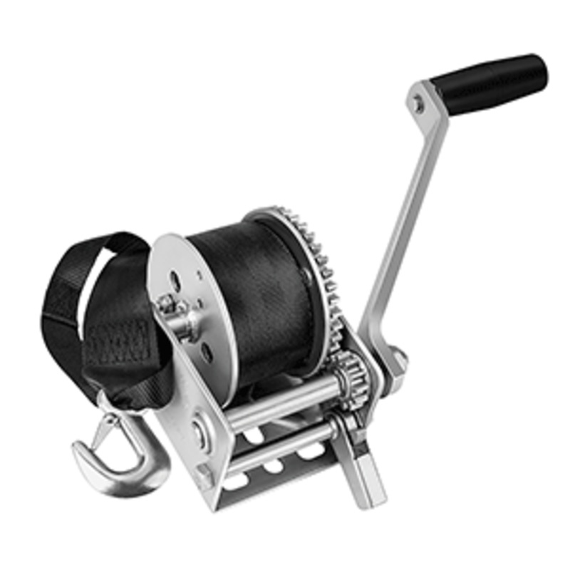 Fulton 900lb Single Speed Winch w/12′ Strap f/Personal Watercraft