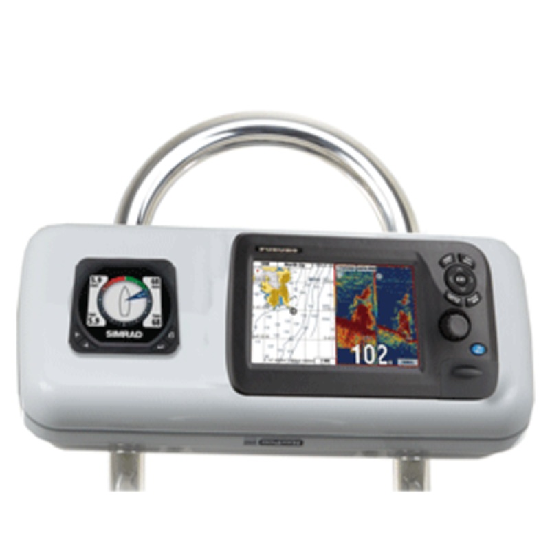 NavPod GP1515 SystemPod Pre-Cut f/Furuno GP1670/GP1670F 5.7″ & 1 Instrument f/9.5″ Wide Guard