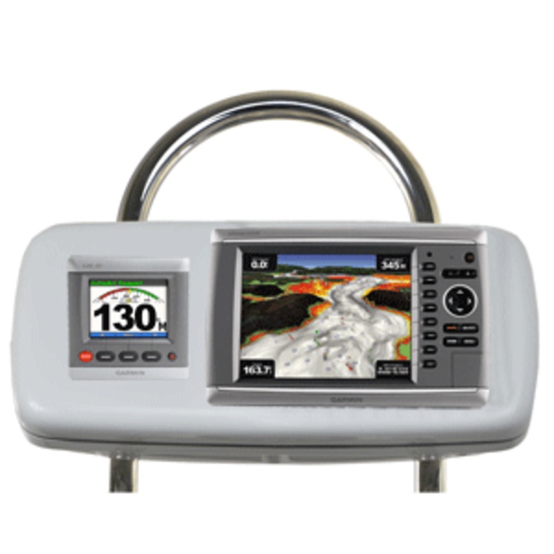 NavPod GP2048 SystemPod Pre-Cut f/Garmin 820/820xs/840xs & 1 Instrument f/12″ Wide Guard
