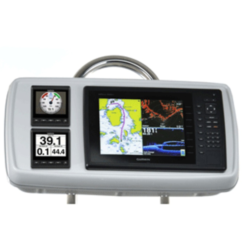 NavPod GP2170-06 SystemPod Pre-Cut f/Garmin 1020/1020xs/1040xs & 2 Instruments f/12″ Wide Guard
