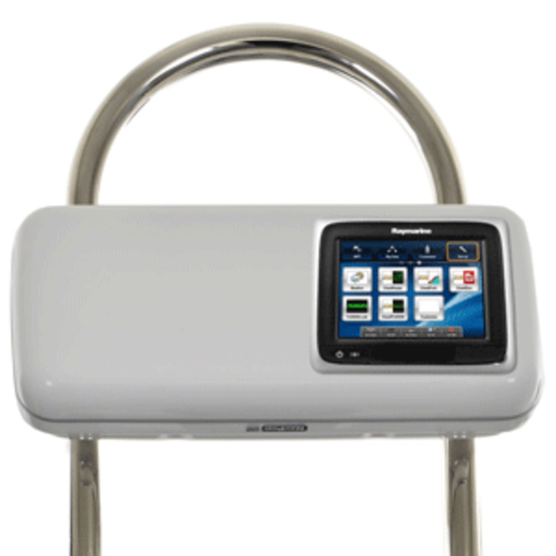 NavPod GP2507 SystemPod Pre-Cut f/ Raymarine a65/a67/a68 w/Space On The Left f/12″ Wide Guard