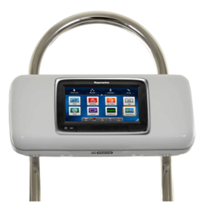 NavPod GP2523 SystemPod Pre-Cut f/Raymarine a75/a77/a78 Mounted In Center f/12″Wide Guard