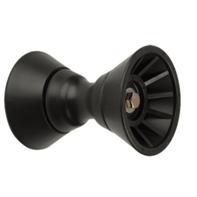 C.E. Smith 4″ Bow Bell Roller Assembly – Black TPR