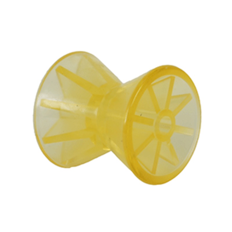 C.E. Smith Bow Roller – Yellow PVC – 4″ x 1/2″ ID