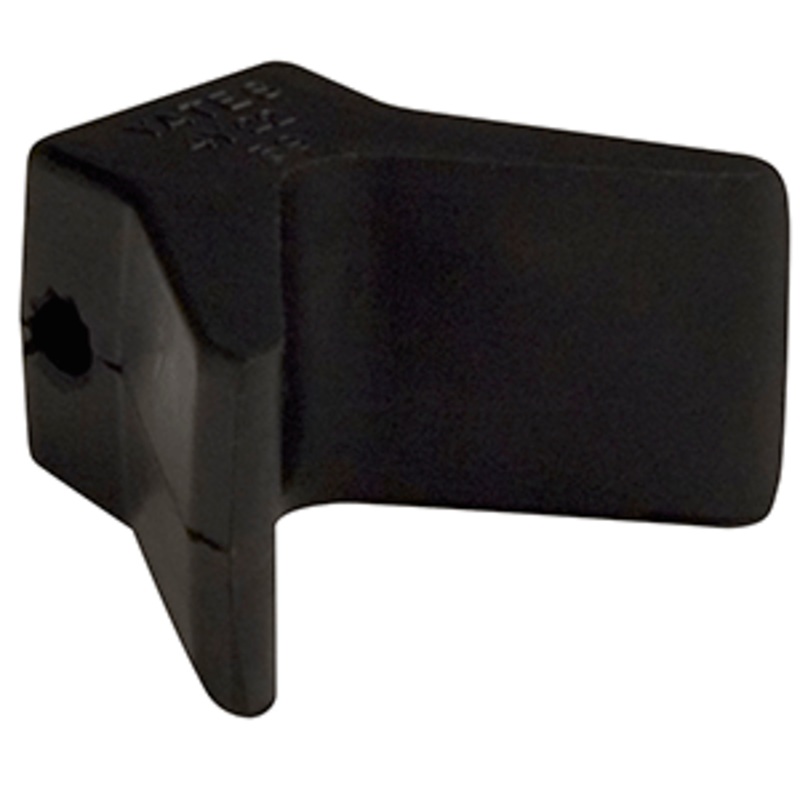 C.E. Smith Bow Y-Stop – 2″ x 2″ – Black Natural Rubber