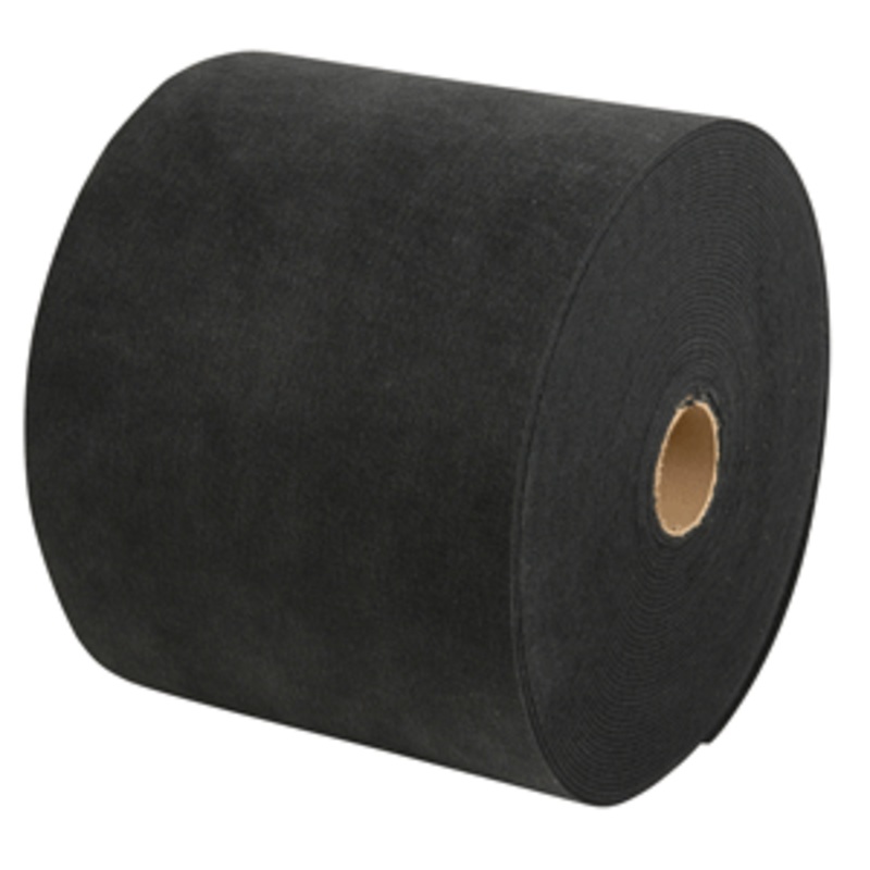 C.E. Smith Carpet Roll – Black – 18″W x 18’L
