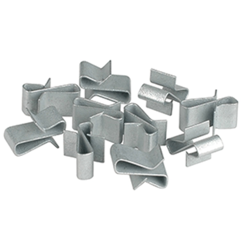 C.E. Smith Trailer Frame Clips – Zinc – 3/8″ Wide – 10-Pack