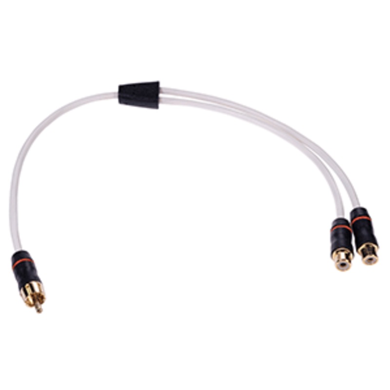 FUSION MS-RCAYF Premium RCA Splitter – 1 Male to 2 Female