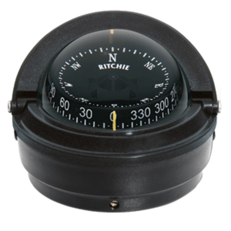 Ritchie S-87 Voyager Compass – Surface Mount – Black
