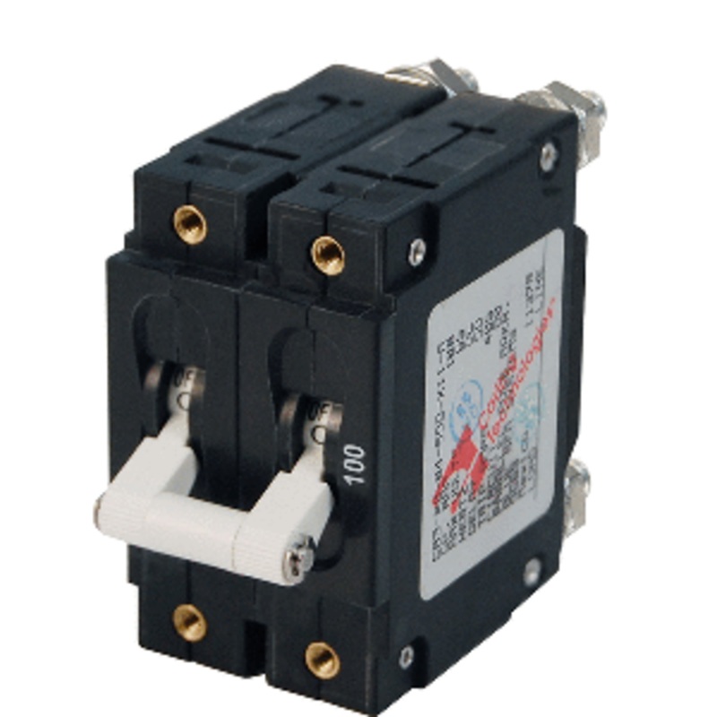 Blue Sea 7258 C-Series Double Pole Circuit Breaker – 100A