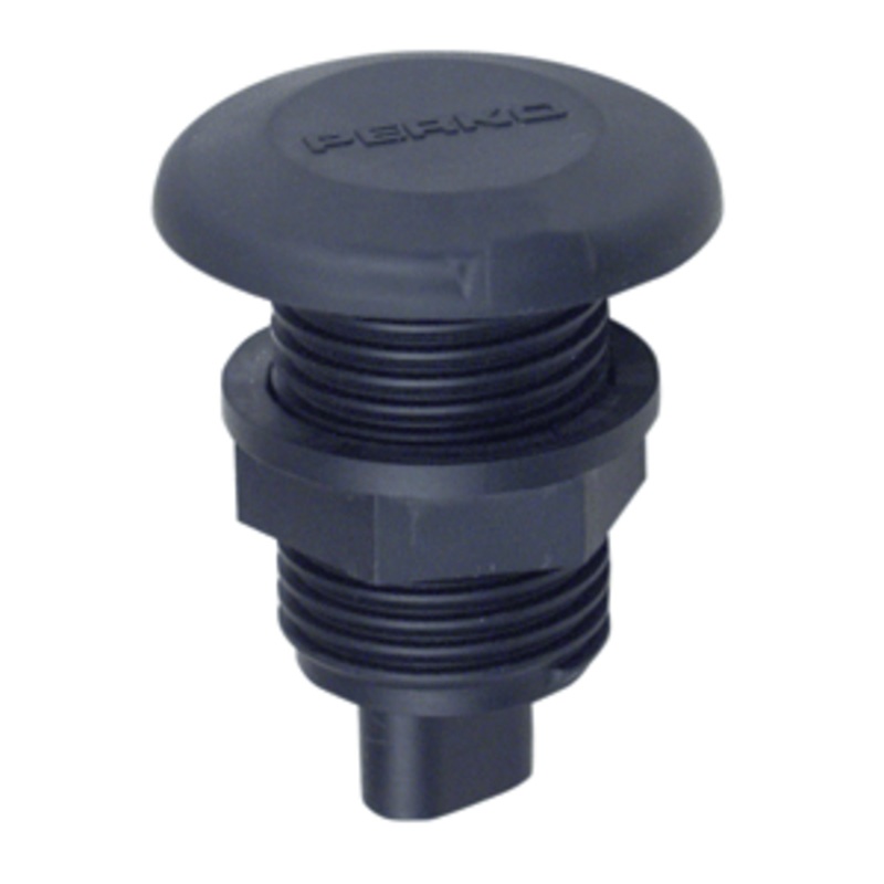 Perko Mini Mount Plug-In Type Base – 2 Pin – Black