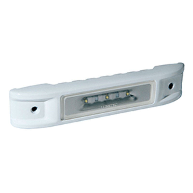 Lumitec Ibiza LED Engine Room Light – Non-Dimming White – White Finish