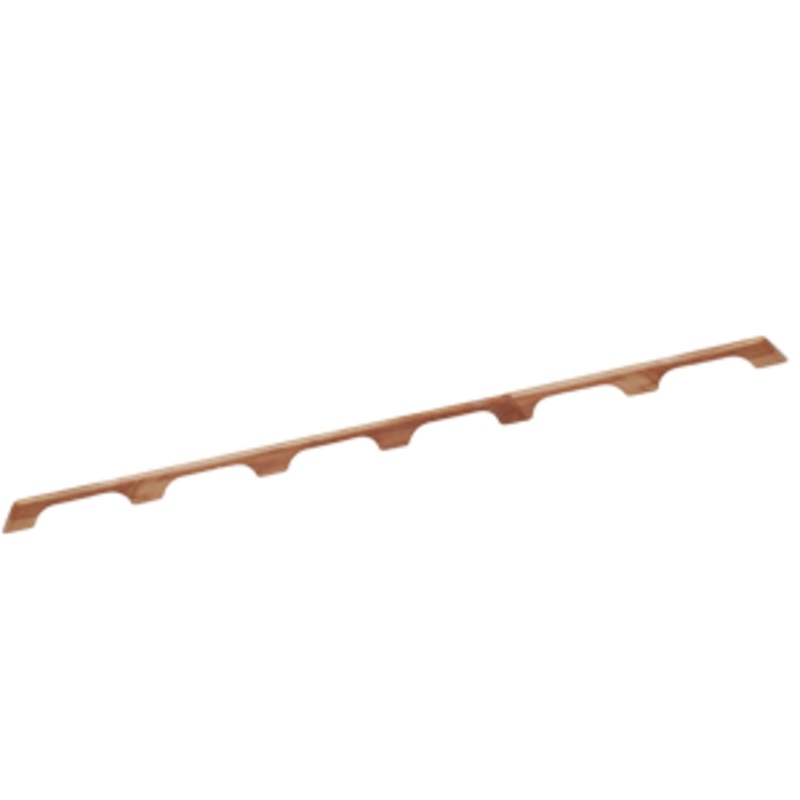 Whitecap Teak Handrail – 6 Loops – 63″L